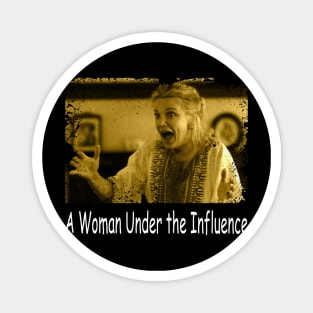 Mabel Longhetti's Emotional Journey A Woman Under Film Tees for Drama Enthusiasts Magnet